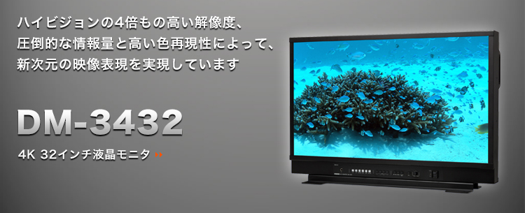 字幕監視モニタ DM-3117-G